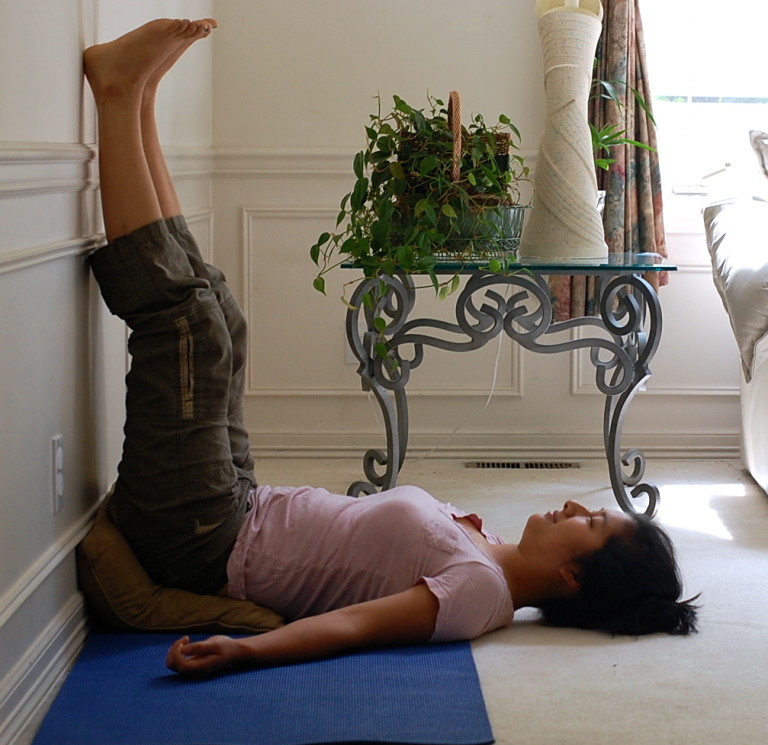 Legs up the Wall for a Good Night's Rest Little Si Acupuncture